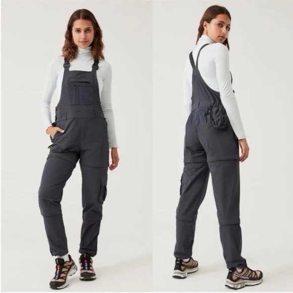 NWT Outdoor voices rectrek zip off overalls women’s
space -‎ dark grey xs small - Picture 3 of 11